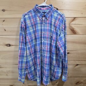 Men's Multicolor Plaid Shirt